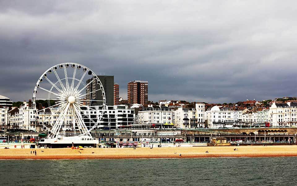 Brighton beach ferris wheel