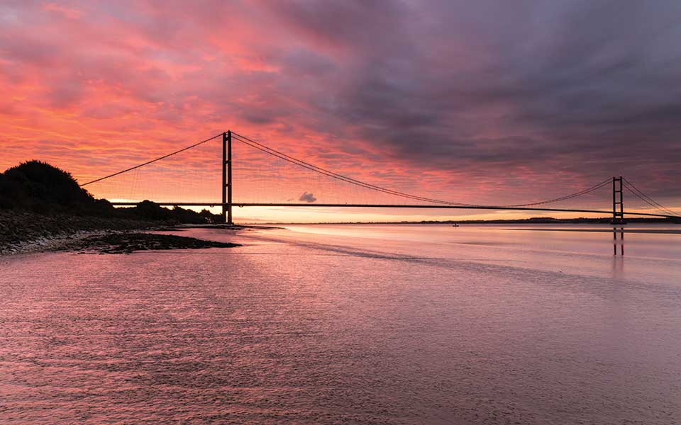 Humber bridge Hull
