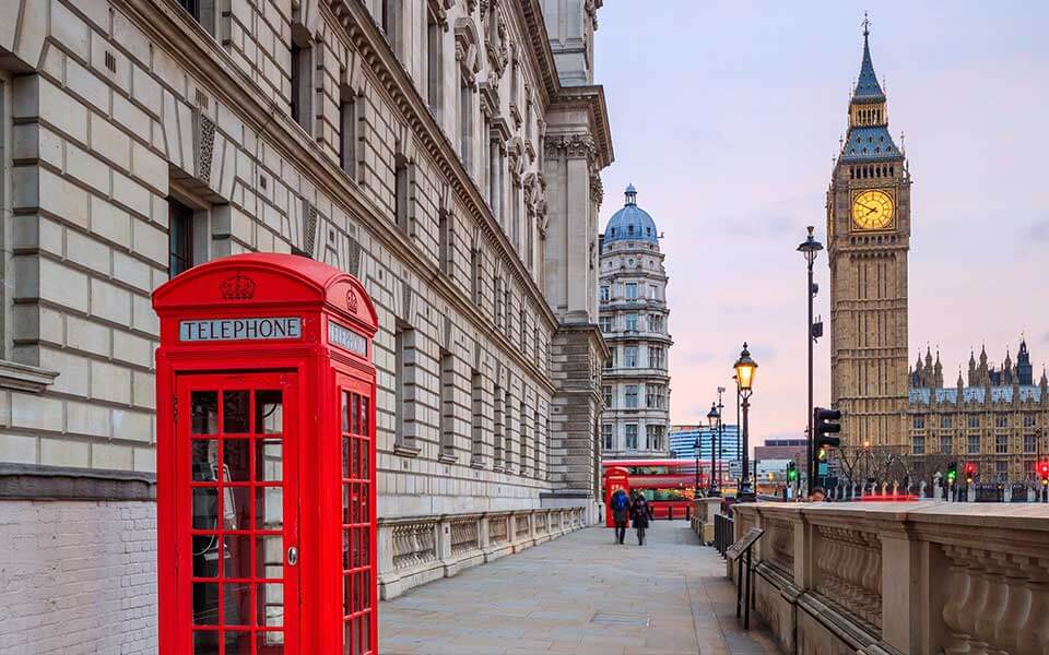 London streetview of Bigben