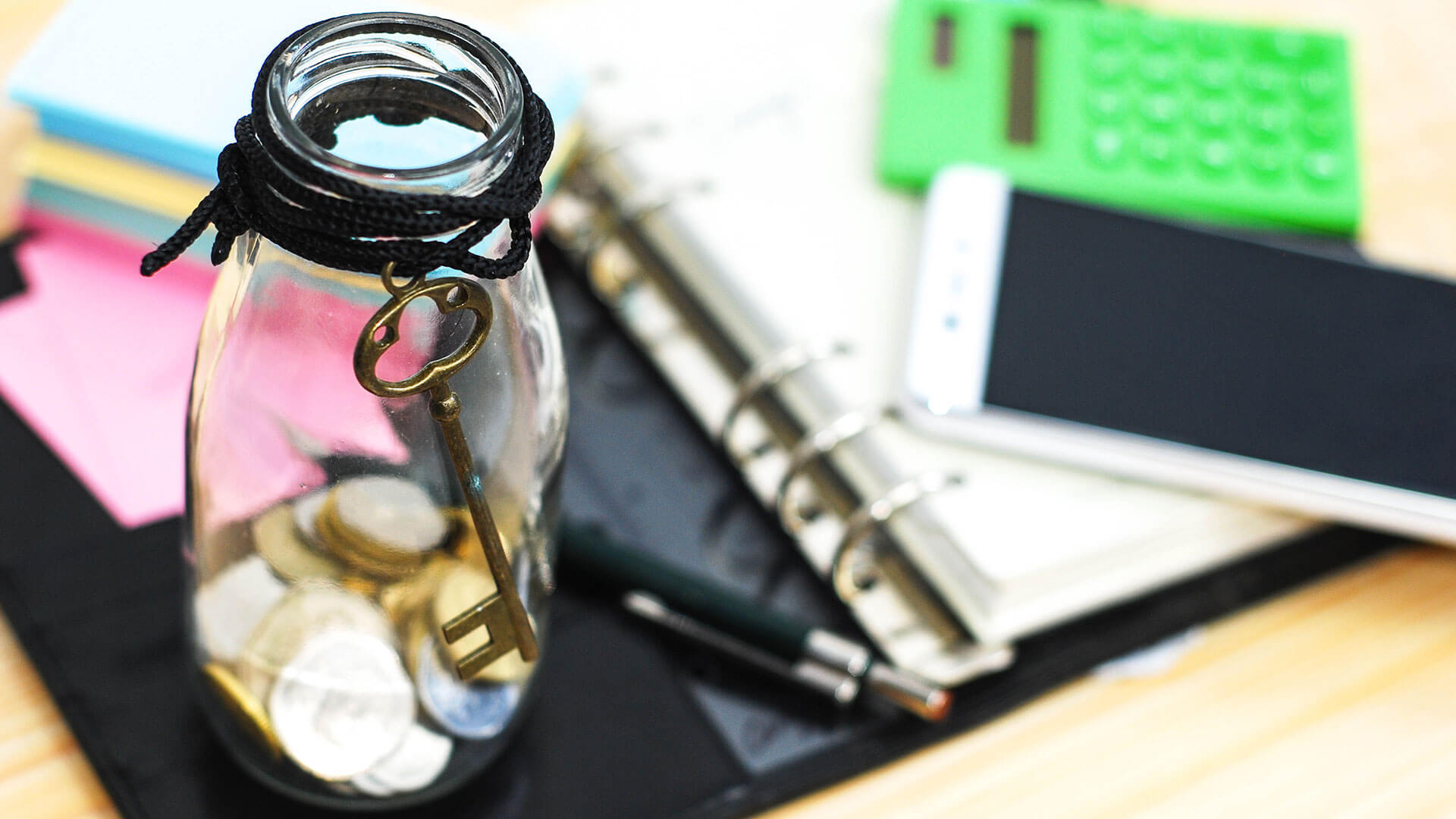 Jar with money