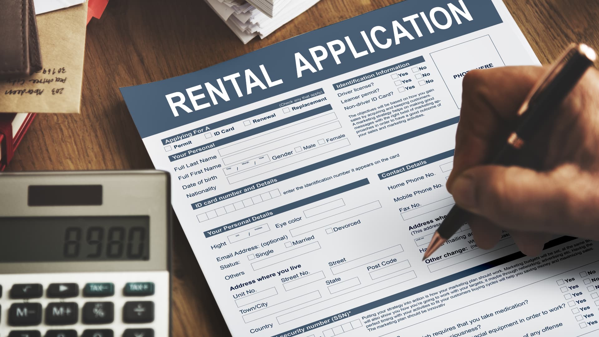 Rental Application