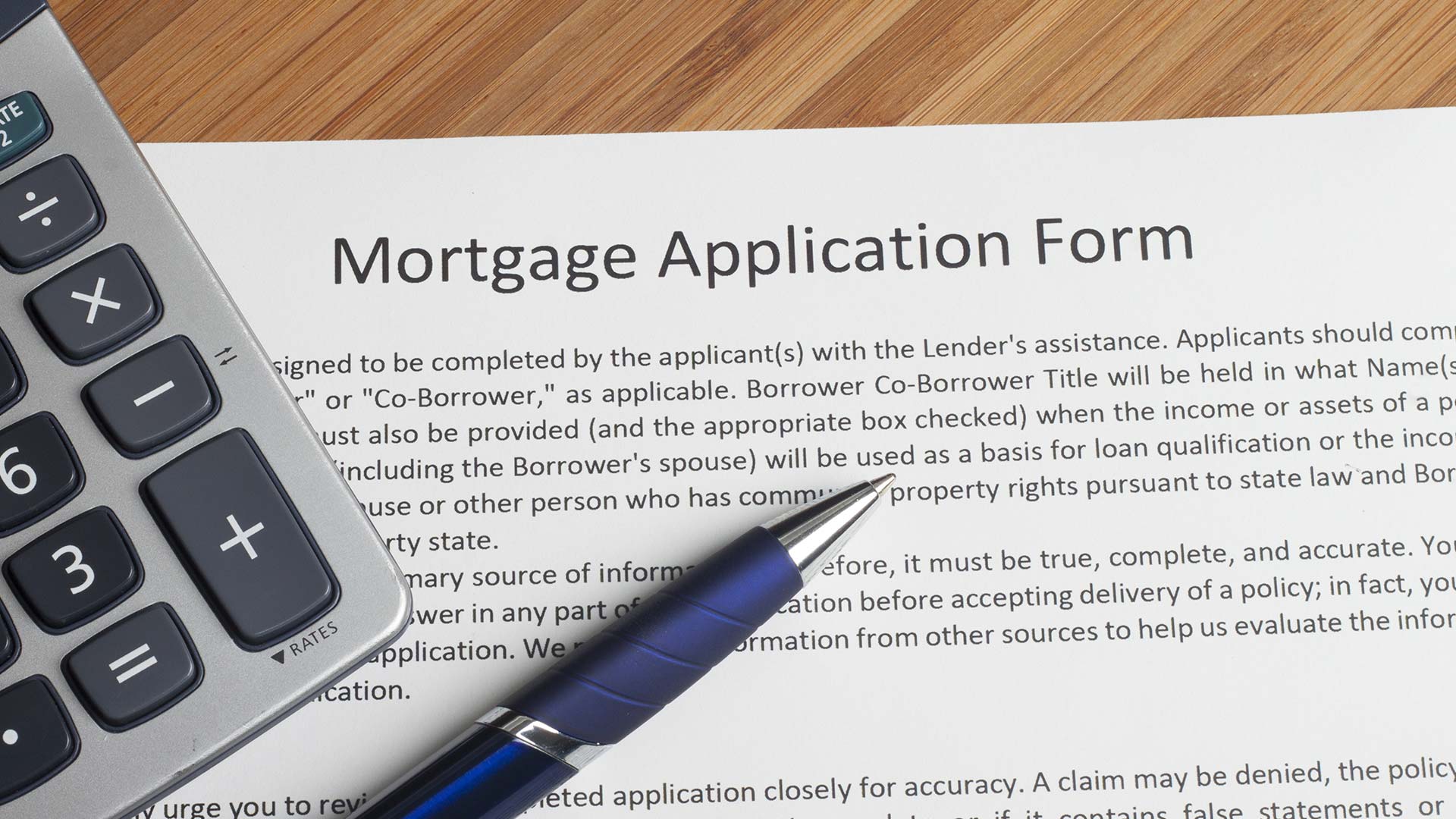 Mortgage Application